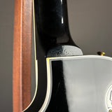 Discoloration in binding of Used Gibson Les Paul Custom Ebony.