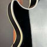 Discoloration in binding of Used Gibson Les Paul Custom Ebony.