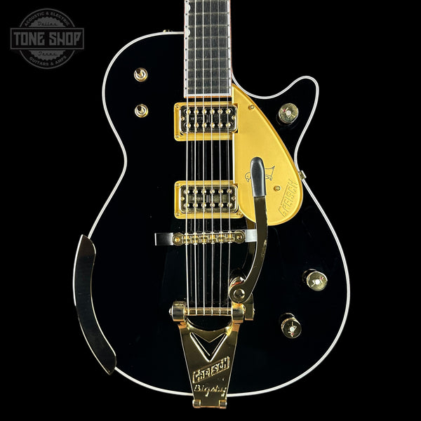 Front of Used 2025 Gretsch G6134T-58-TSG FSR Penguin Ebony.