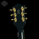 Back of headstock of Used 2018 Gretsch G5420TG Electromatic Black.