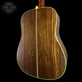 Back angle of Used Martin D-28 Rich Robinson Custom Signature Edition.