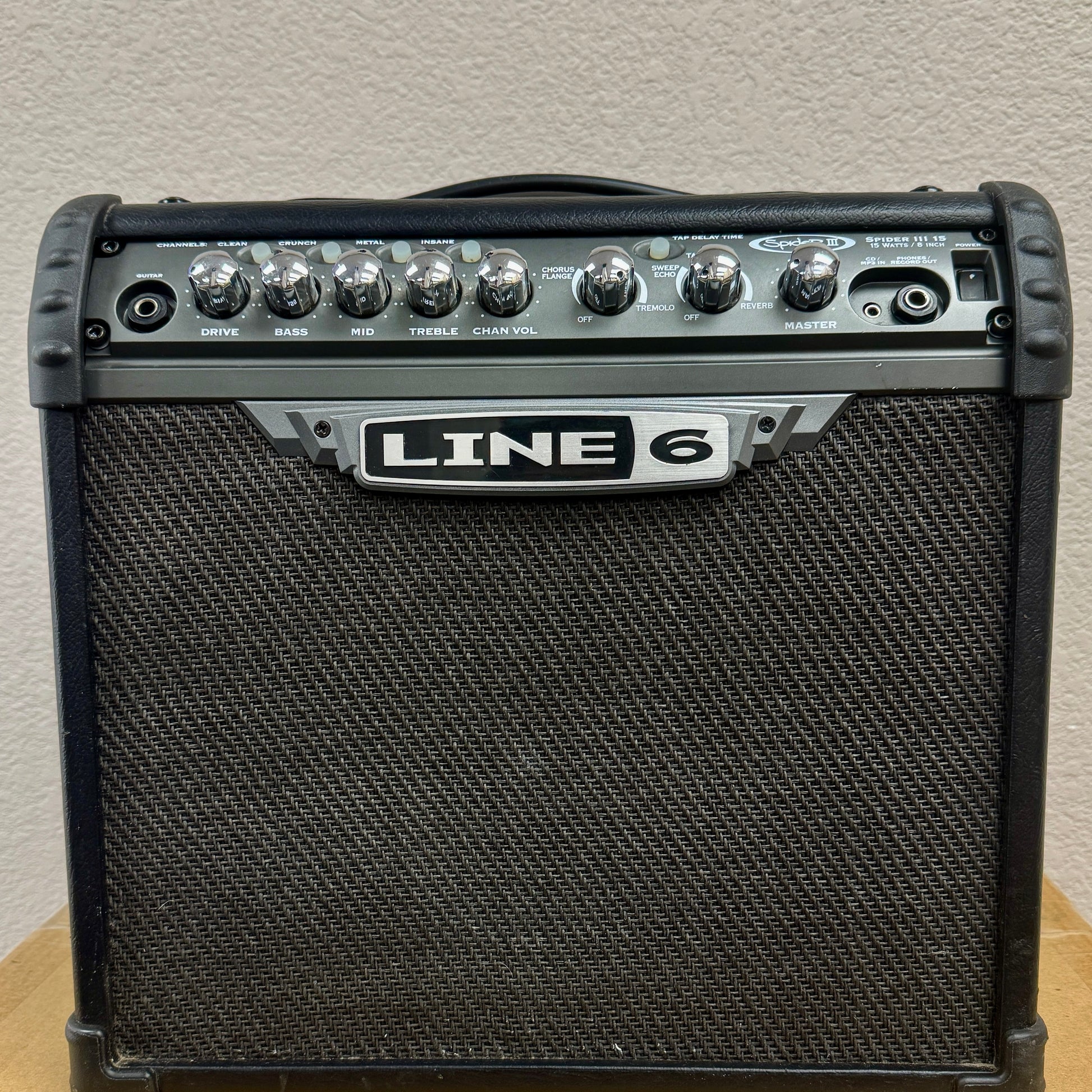 Front of Line 6 Spider amp