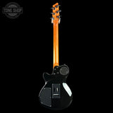Full back of Used Godin XTSA Trans Black.
