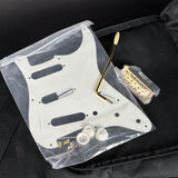 Changed hardware of Used 2014 Squire Classic Vibe 60th Anniversary Strat.