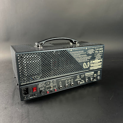 Guitar amplifier on a gray background
