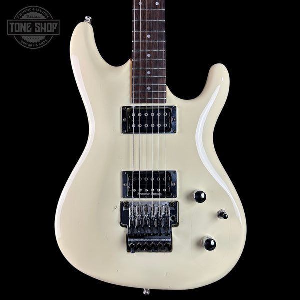 Front of Used Ibanez JS1000 Series White MIJ.