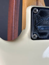 Wear on back of Used Ibanez JS1000 Series White MIJ.