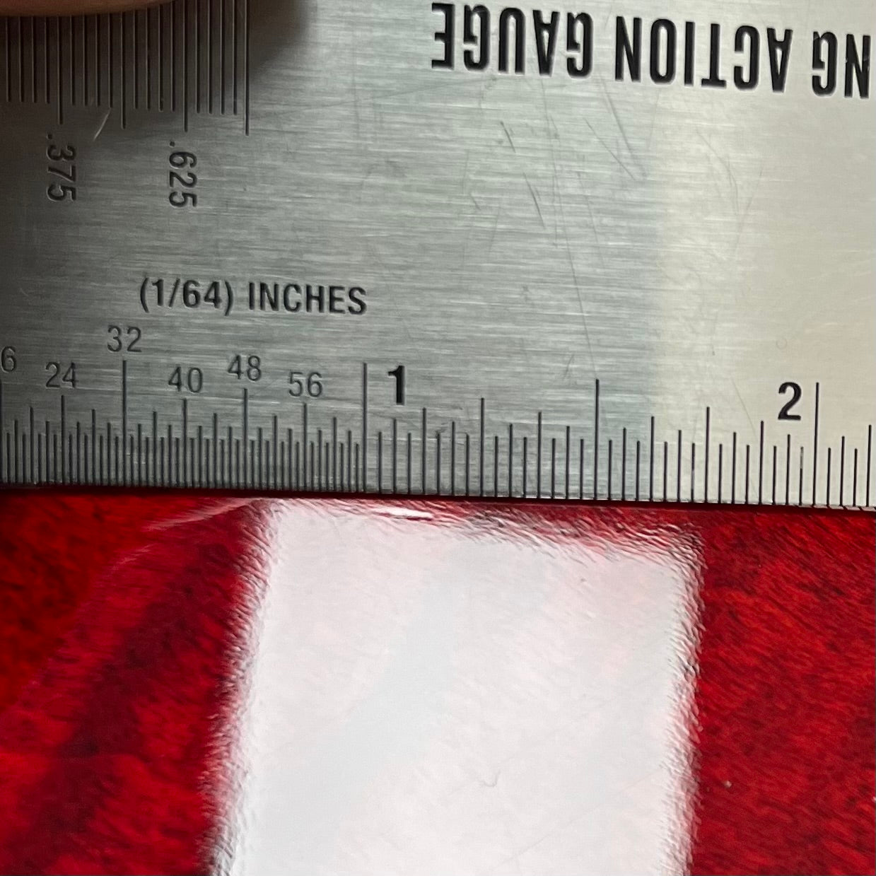 Ding on front of Used 2020 Gibson ES-339 Figured Sixties Cherry TFW2699