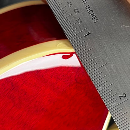 Ding on back of Used 2020 Gibson ES-339 Figured Sixties Cherry TFW2699