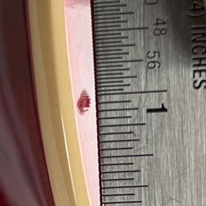 Ding on back of Used 2020 Gibson ES-339 Figured Sixties Cherry TFW2699