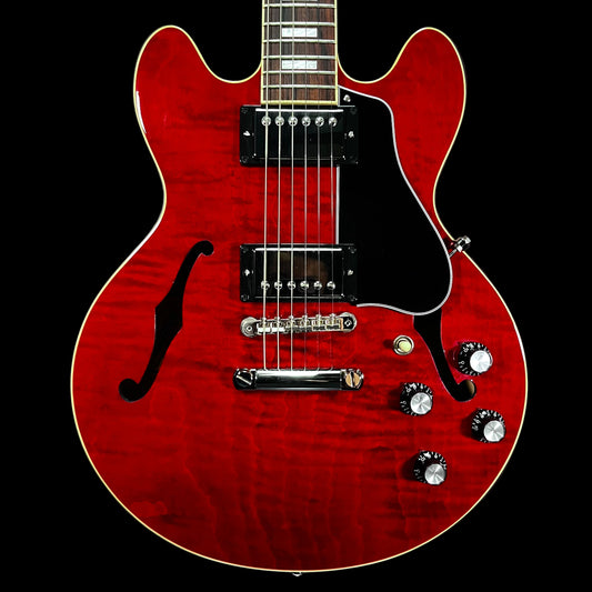 Front of Used 2020 Gibson ES-339 Figured Sixties Cherry TFW2699