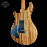 Back angle of Used PRS TSG Anniversary Wood Library Artist DGT Frostbite Brazilian Rosewood.