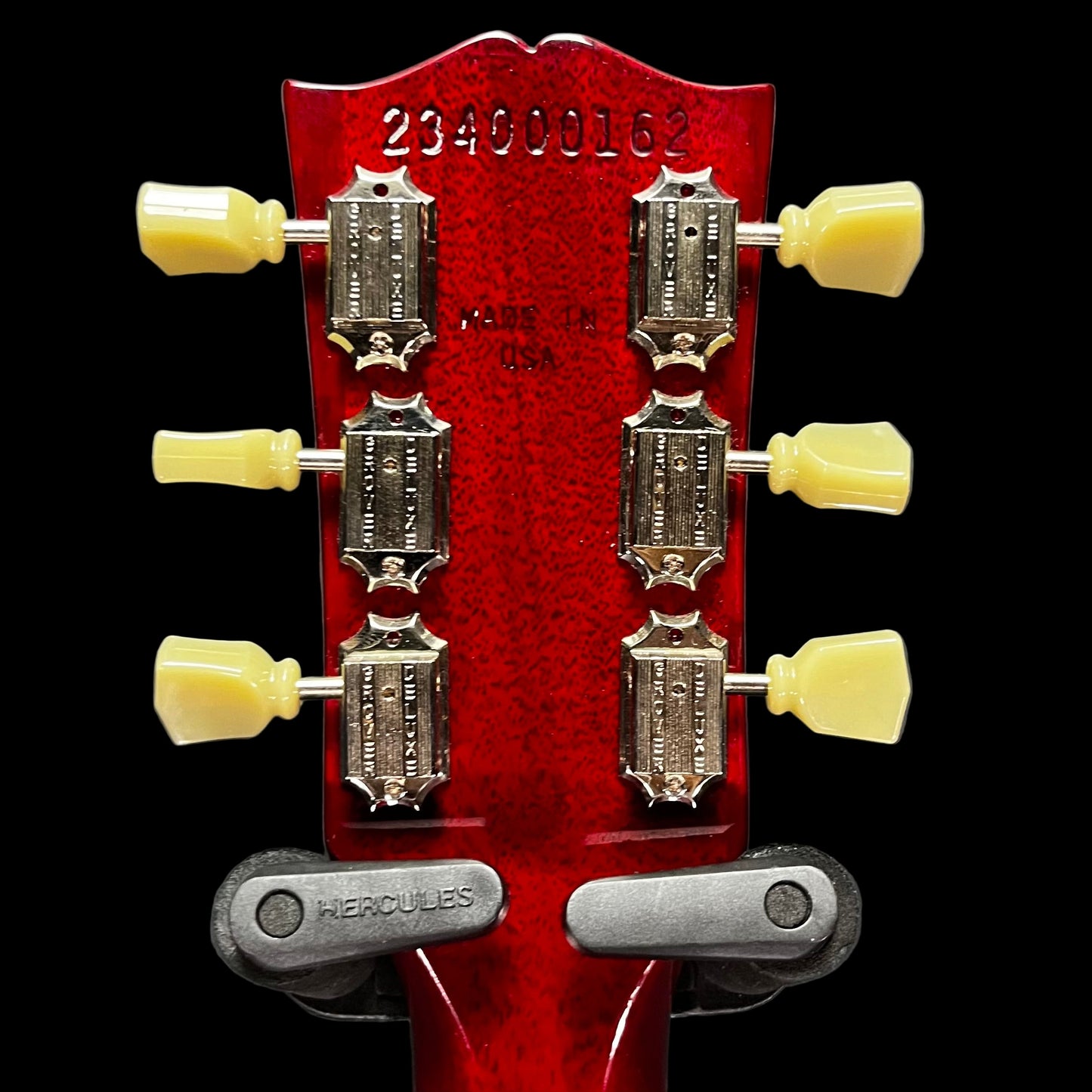 Back of headstock of Used 2020 Gibson ES-339 Figured Sixties Cherry TFW2699