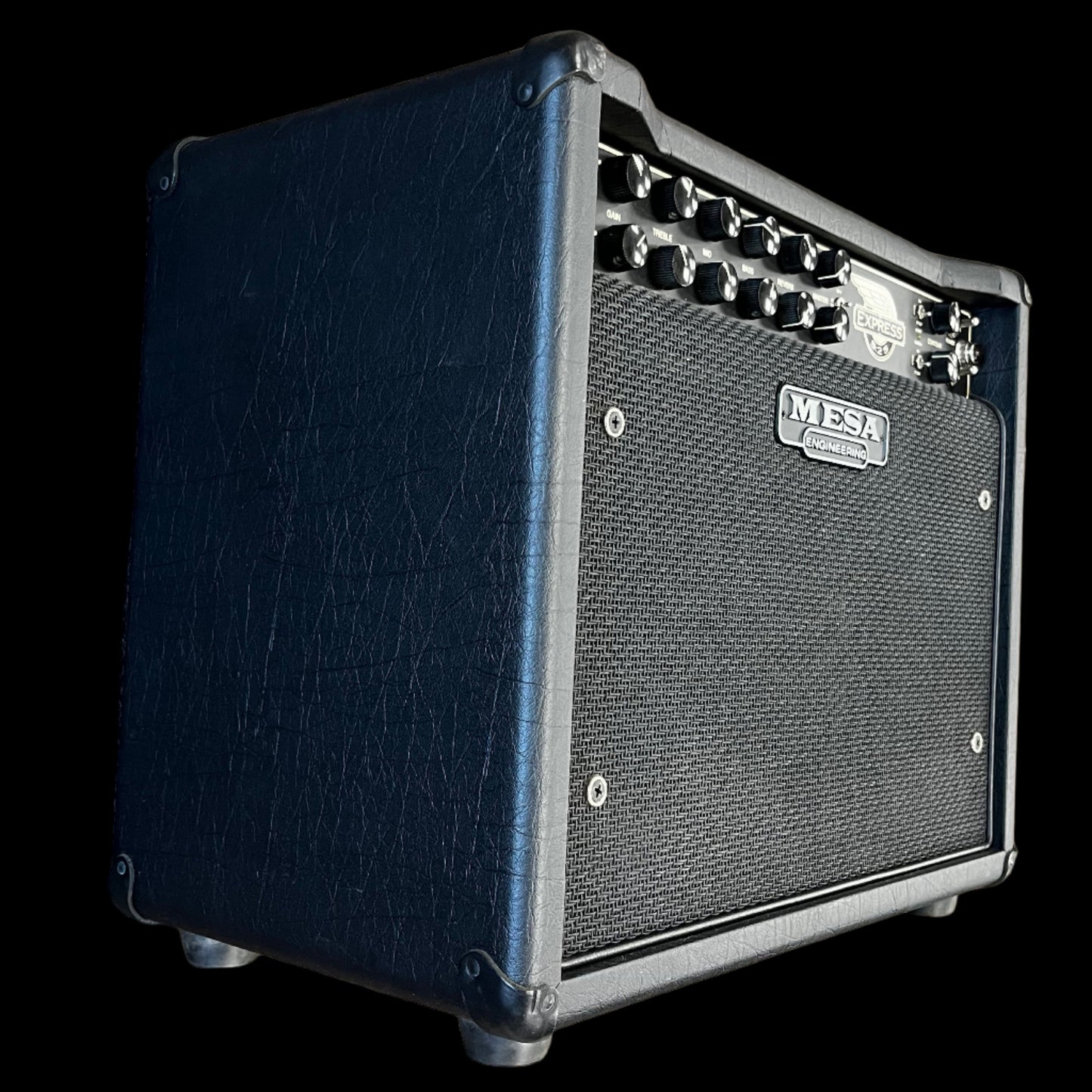 Side of Used Mesa Boogie Express 5:25 25 Watt 1X10 Combo Amp TFW2716