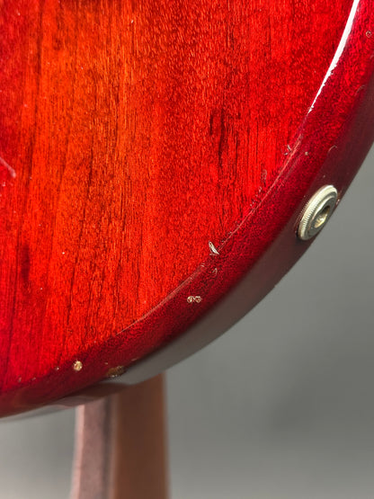 Wear on body of Used 1981 Hamer Prototype.