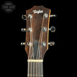Headstock of Used Taylor BBTE Walnut.