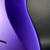 Scratches on back of Used 2021 Charvel USA Select San Dimas Style 1 HSS HT Satin Plum.
