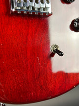 Wear on body of Used 1981 Hamer Prototype.