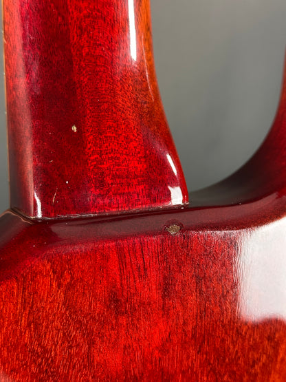 Wear on back of Used 1981 Hamer Prototype.