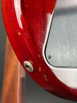 Wear near out put jack of Used 1981 Hamer Prototype.