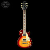 Full front of Used 2020 Epiphone Les Paul Standard '50s Cherry Sunburst.