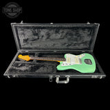 Used 2016 Fender Classic 60s Jazzmaster Lacquer Surf Green in case.