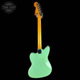 Full back of Used 2016 Fender Classic 60s Jazzmaster Lacquer Surf Green.