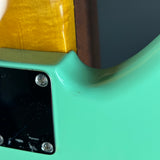 Mark on back of Used 2016 Fender Classic 60s Jazzmaster Lacquer Surf Green.