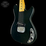 Front angle of Vintage 1983 G&L SC-1 Black.