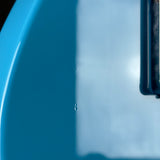 Ding on body of Used 2023 Fender MIJ Limited International Color Telecaster Maui Blue.