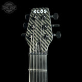 Headstock of Used Klos Artemis Electric Guitar.