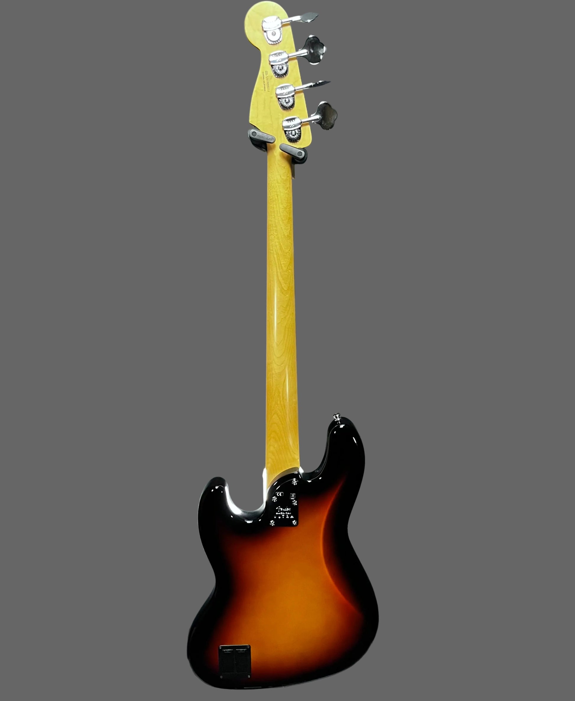 Full back of Used 2019 Fender American Ultra Jazz Bass Ultraburst w/case TFW2709