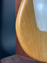 Dings on body of Used 2022 Squier Classic Vibe 70s Jazz Bass Natural.