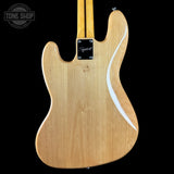 Back of Used 2022 Squier Classic Vibe 70s Jazz Bass Natural.