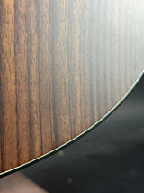 Wear on back of Used Larrivee C-03 Natural.