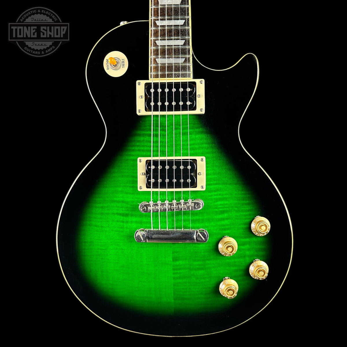 Front of Used Epiphone Les Paul Slash Anaconda.