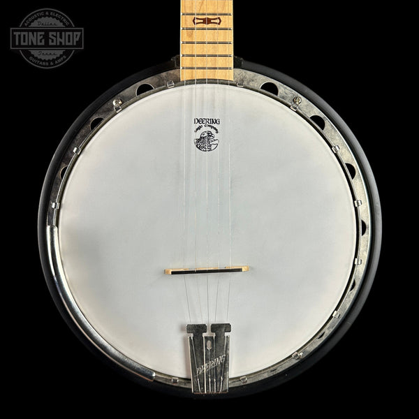 Front of Used Deering Goodtime The Crow Banjo.