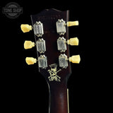 Back of headstock of Used Gibson Les Paul Slash Anaconda.