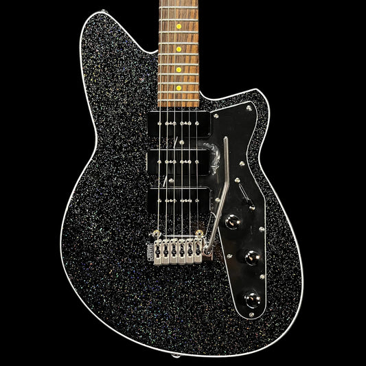 Front of Used Reverend Jetstream 390 Rainbow Sparkle TFW2698