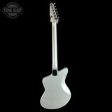 Full back of Used SENN by Eastwood Baritone Silver.