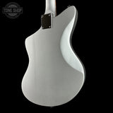 Back angle of Used SENN by Eastwood Baritone Silver.