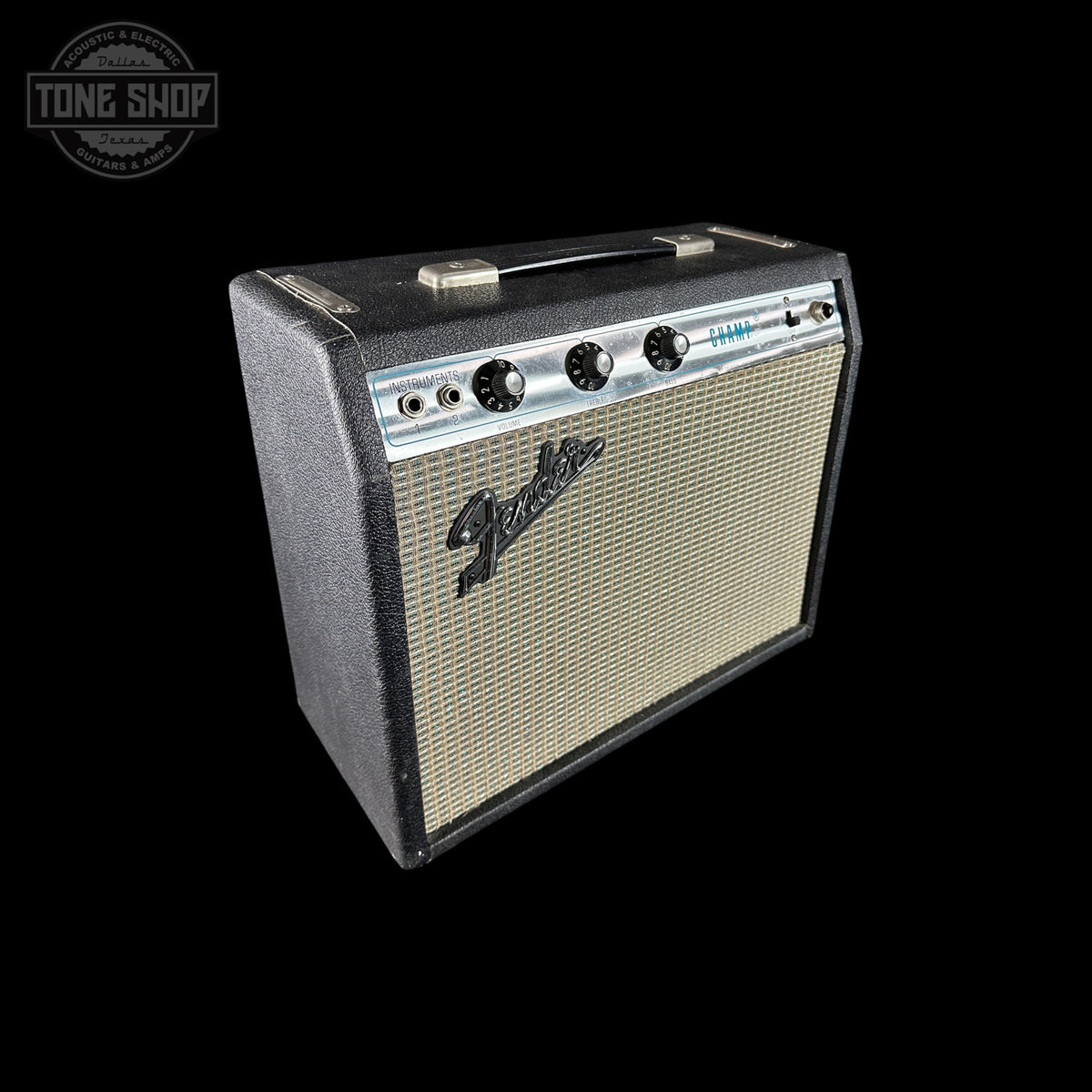 Front of Vintage 1972 Fender Champ.