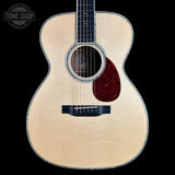 Front of Collings OM-42 A Torch Adirondack/Koa.