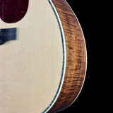 Corner of Collings OM-42 A Torch Adirondack/Koa.