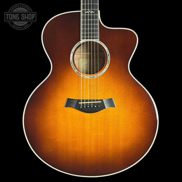 Front of Used Taylor 615ce Sunburst.