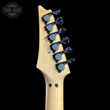 Back of headstock of Used Ibanez JS2000 Series Gold MIJ.