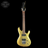Full front of Used Ibanez JS2000 Series Gold MIJ.