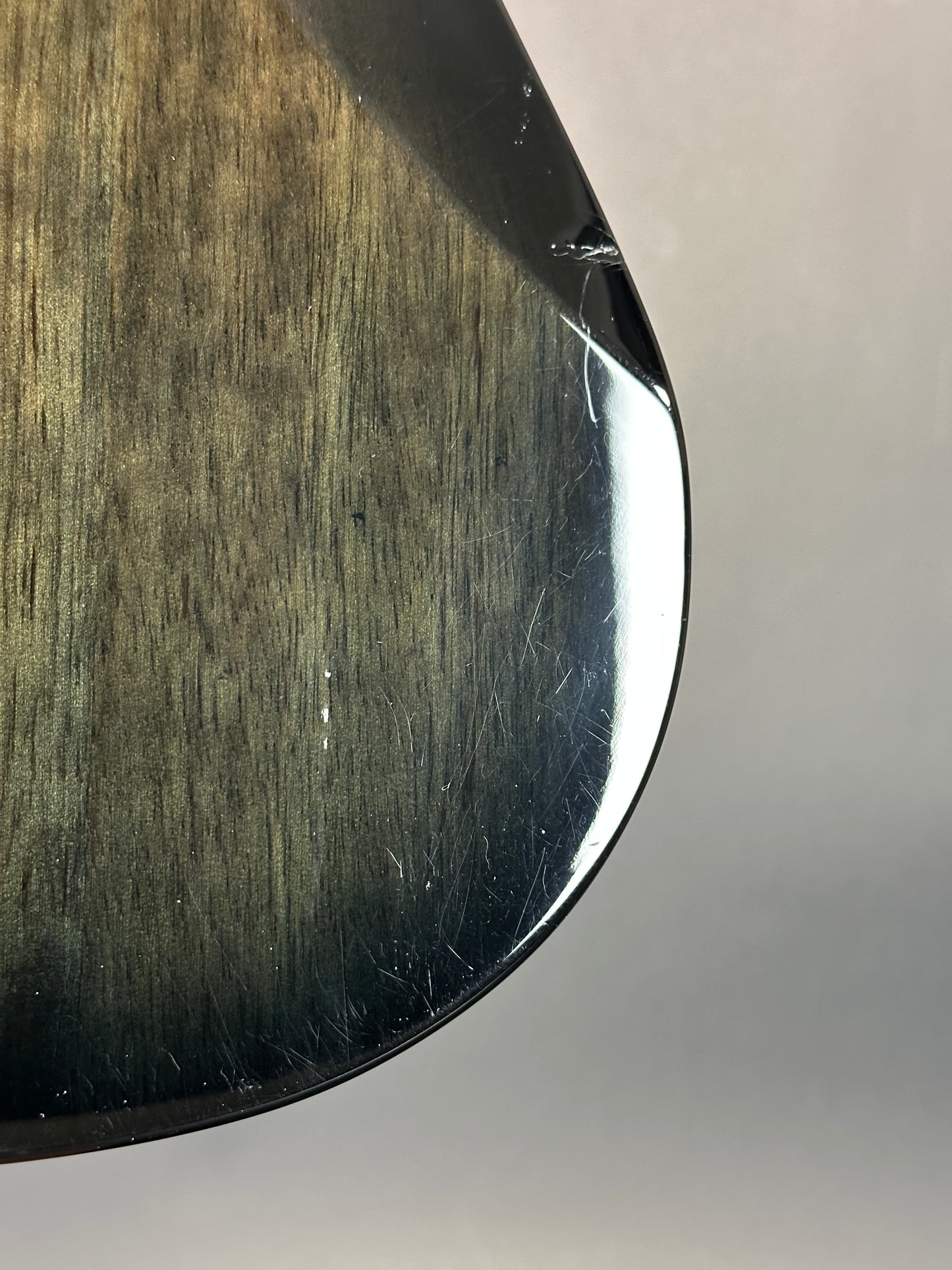 Wear on back of Used Schecter Hellraiser Hybrid Floyd Rose.