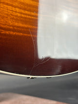 Crack on back of Used Taylor 615ce Sunburst.