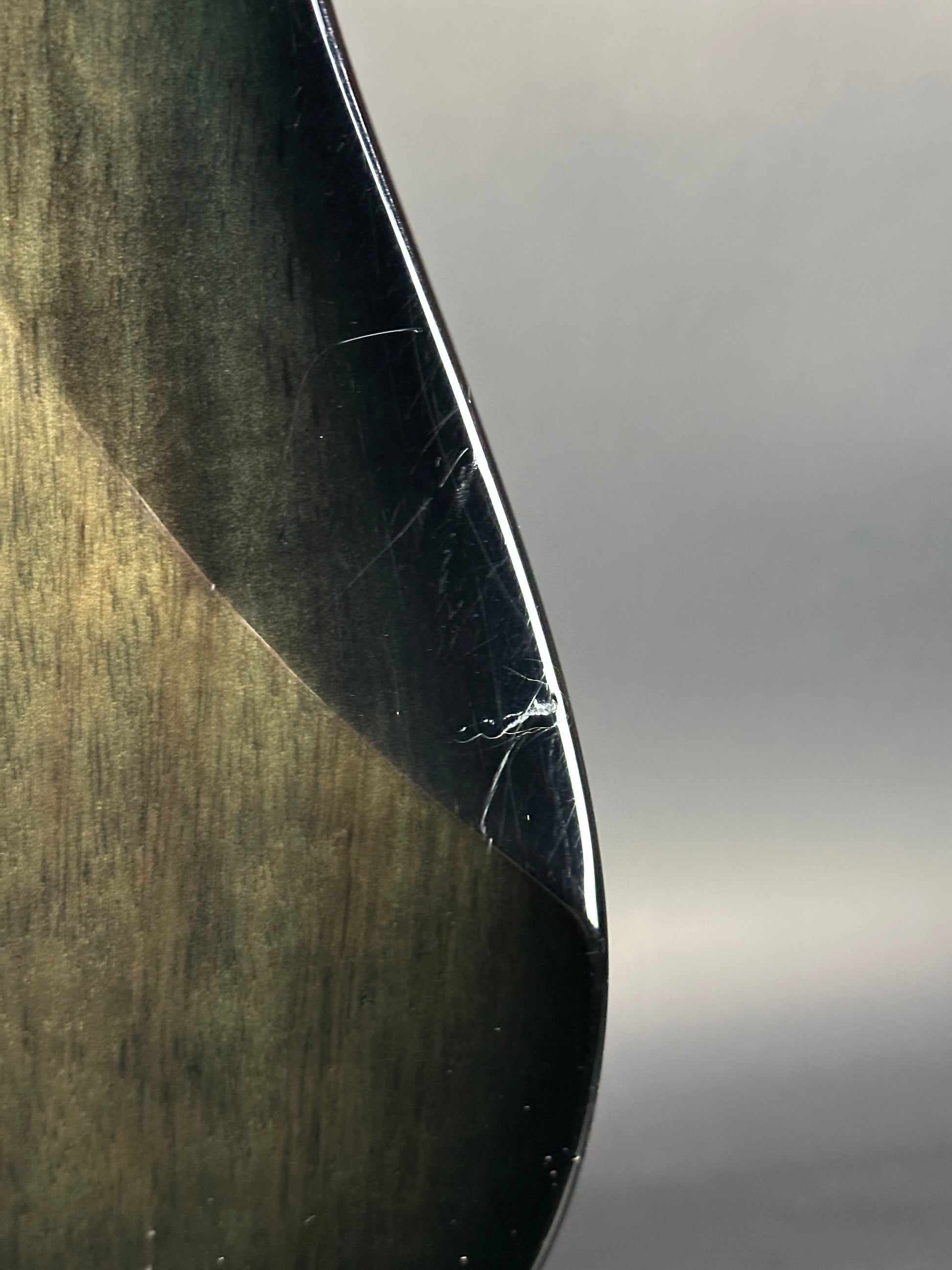 Wear on back of Used Schecter Hellraiser Hybrid Floyd Rose.